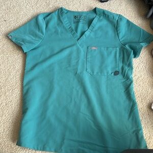 Figs Marine Scrub Top Women’s Small